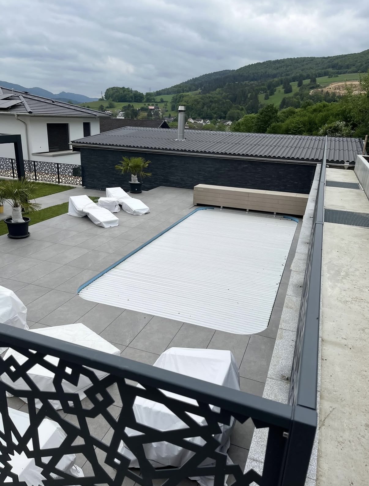 Réalisation Mast Rénovation — terrasse et piscine